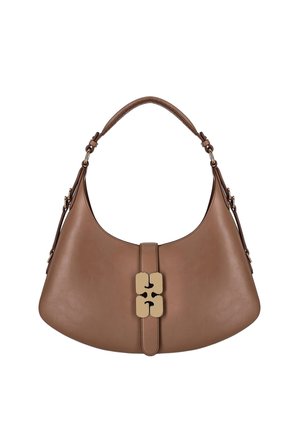 Ganni, GANNI KAT SMALL COCA MOCHA SCHOULDER BAG - Borsa a mano - brown