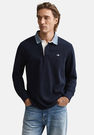 GANT RUGGER - Pitkähihainen paita - evening blue