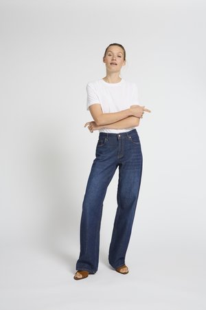 PZVEGA HW  - Jeans Relaxed Fit - dark blue denim