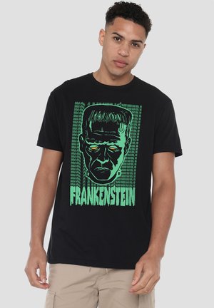 Universal Studios, UNIVERSAL MONSTERS FRANKENSTEIN NEON - T-Shirt print - black