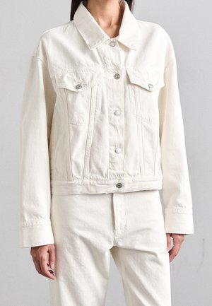 Džínová bunda - white denim