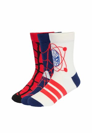 MARVEL SPIDER-MAN - Socken - pure ruby   dark blue   off white