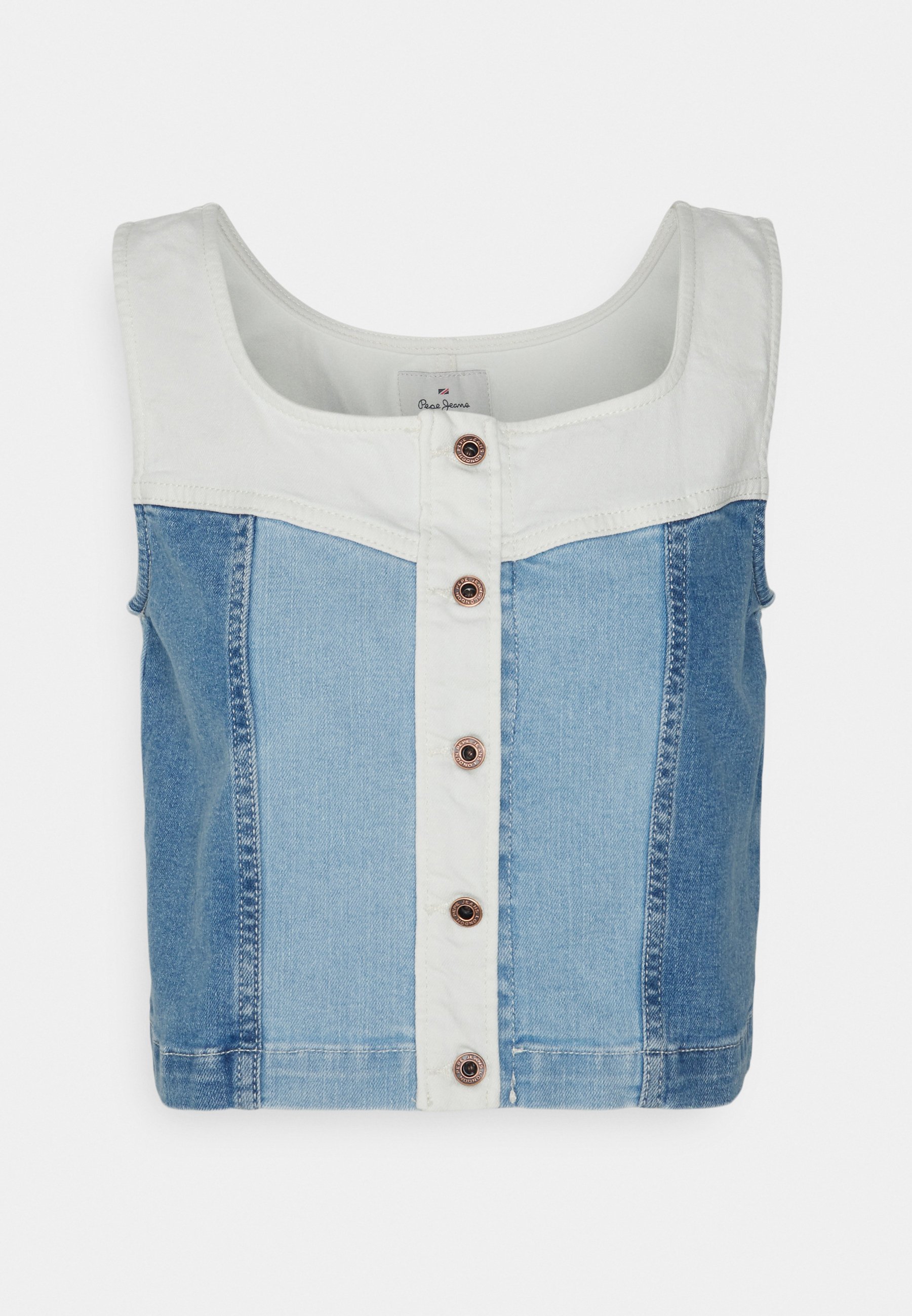 Pepe Jeans RUBY BLEND - Top - blue denim/blu denim - Zalando.it