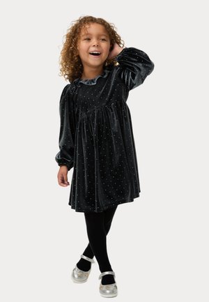 Marks & Spencer SPARKLY VELVET - Vestido de cóctel - black