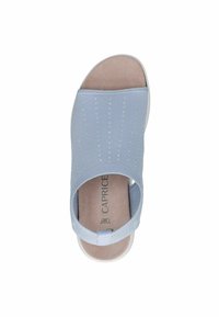 Caprice Sandale s punim potplatom - lt blue knit