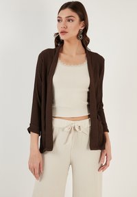 LELA REGULAR FIT - Kardigán - brown