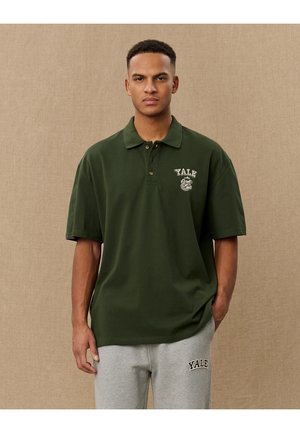 BULLDOG UNISEX - Polo marškinėliai - duffel bag green/ivory