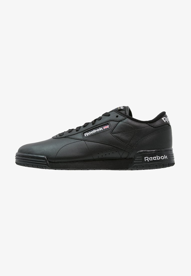 Reebok Classic - EXOFIT  LOGO  UNISEX - Matalavartiset tennarit - black/silver, Suurenna