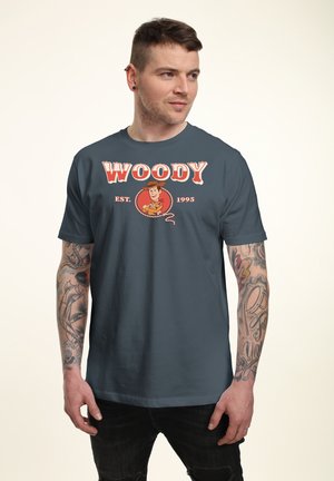 TOY STORY  LOCKUP - T-Shirt print - light charcoal