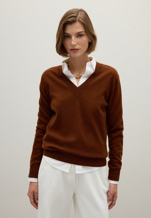 Strickpullover - brown