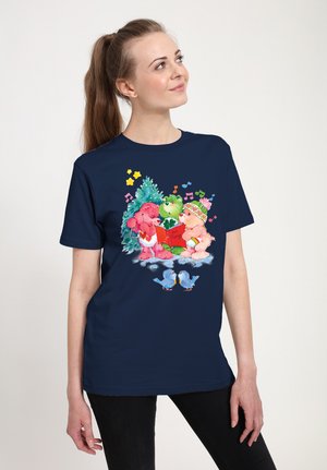 CARE BEARS CHRISTMAS CAROL - T-shirts print - navy blue