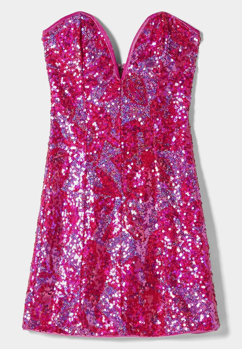 Bershka Cocktailjurk roze