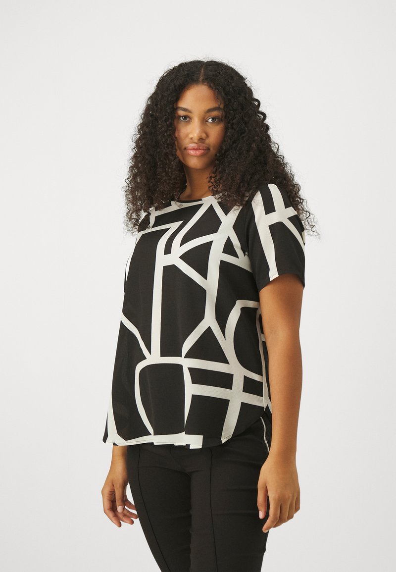 Only Carmakoma Mibel life blouse white