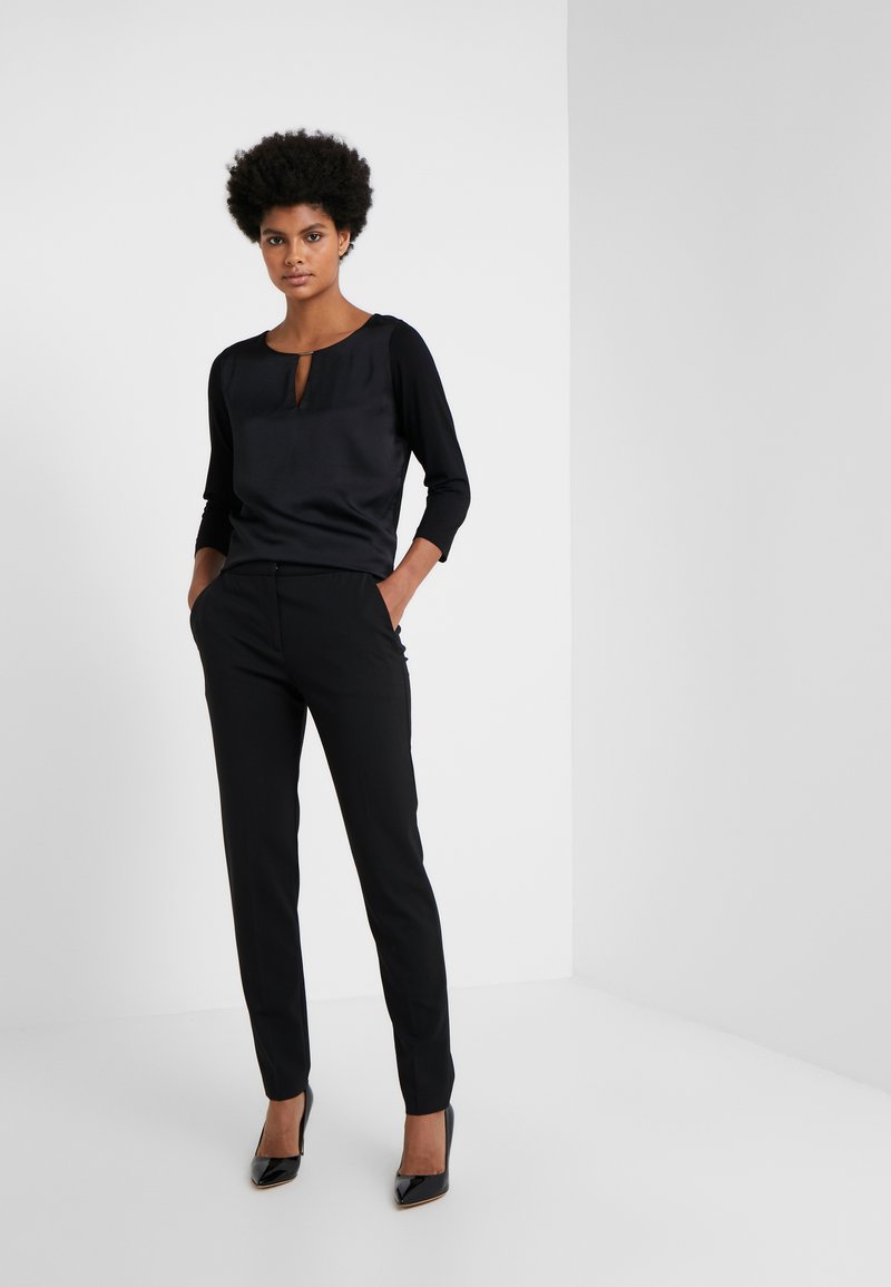 Damen Hemdblusen | HUGO DIFENNA Bluse black/schwarz - EY70315 Damen Hemdblusen | HUGO DIFENNA Bluse black/schwarz - EY70315