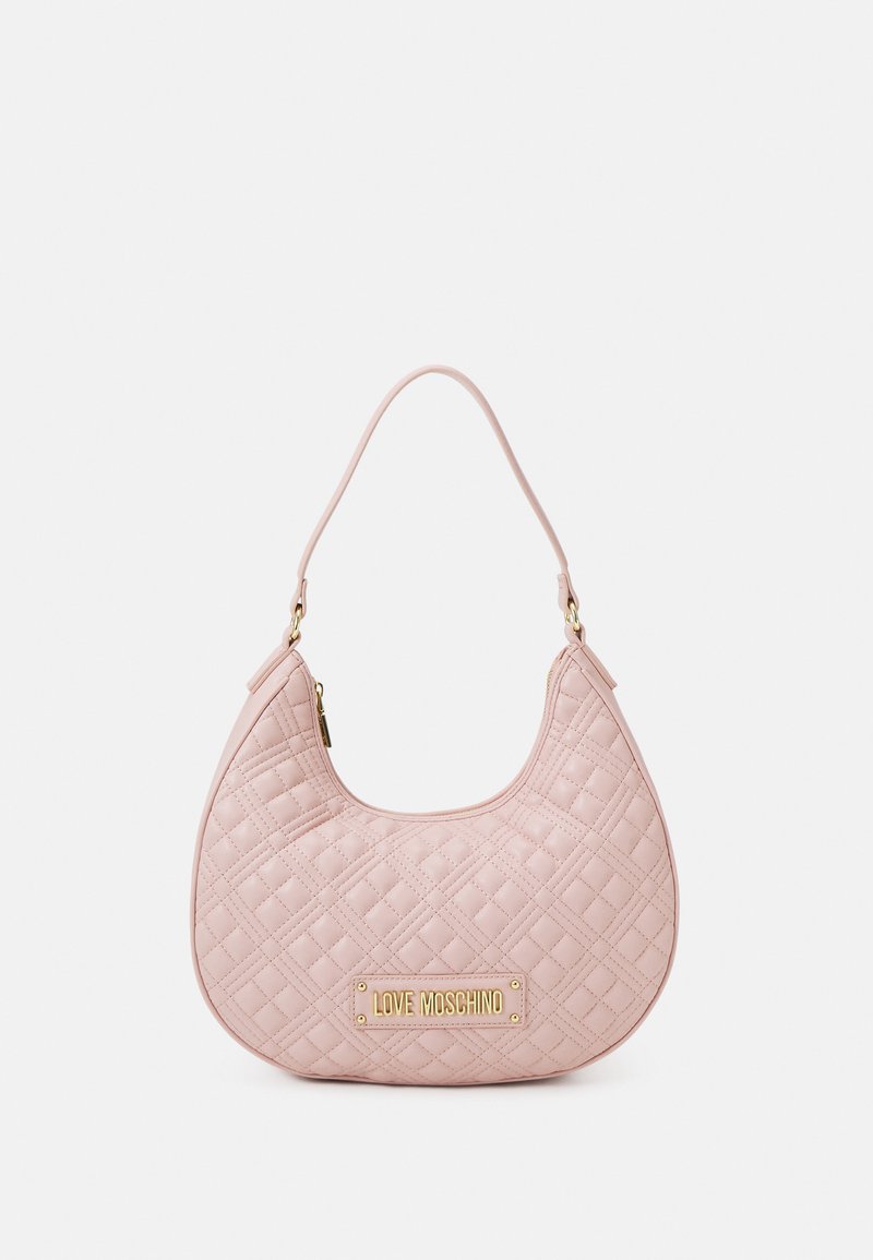 Love Moschino QUILTED HOBO Handbag nudo/pink Zalando.co.uk