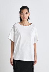 AllSaints - LYDIA TEE - Paprasti marškinėliai - white Miniatiūros vaizdas 1