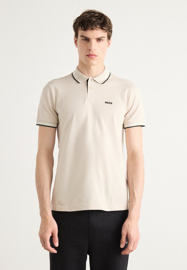 PAUL - Polo shirt - open beige