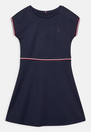 BRANDED PUNTO DRESS S/S - Jersey dress - twilight navy
