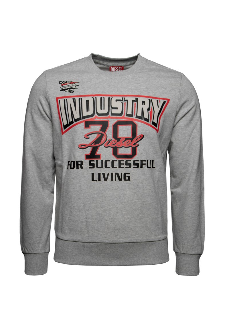 Diesel Sweater lichtgrijs