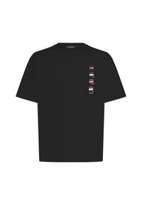 IKON RELAXED - Marškinėliai su spaudiniu - black