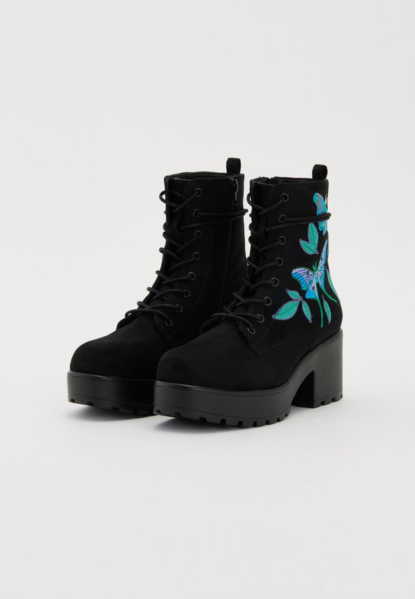 DUNE PLATFORM MILITARY BOOTS - Platform boots4