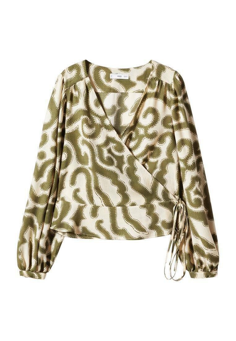 Green blouse