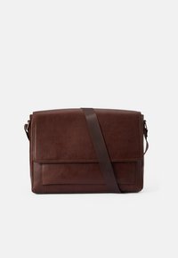 LEATHER UNISEX - Aktentasche - brown