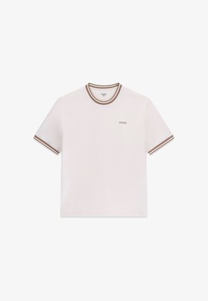 Guess, LOGO-T-SHIRT - T-shirt basique - mehrfarbig weiß