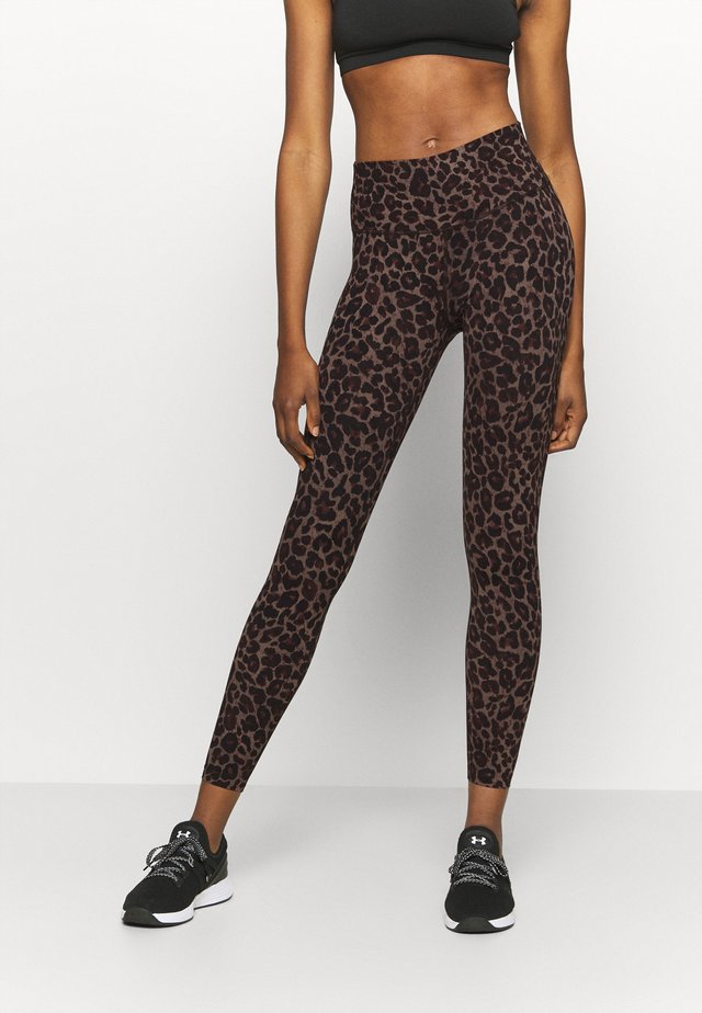 LUNA - Legginsy - brown