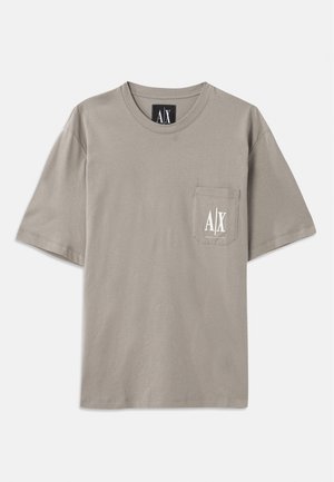 Armani Exchange, T-SHIRT REGULAR FIT - Trükipildiga T-särk - drift wood