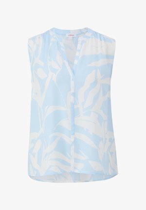 Débardeur - creme/blau