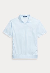 JACQUARD MESH POLO SHIRT - Poloshirts - office blue/white
