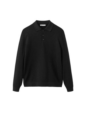 Mango, ADULT - Poloshirt - black