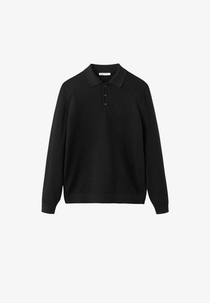 Mango, ADULT - Poloshirt - black