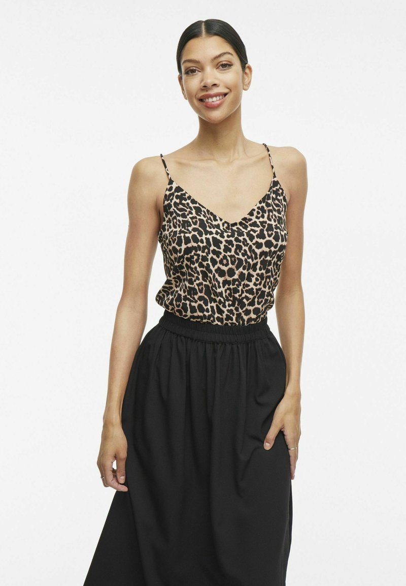 VILA TRÄGER V-AUSSCHNITT - Top - soft pink