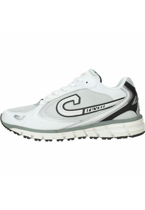 Trainers - white silver
