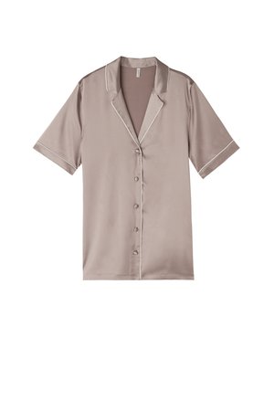 Intimissimi, SHORT-SLEEVED - Nachtwäsche Shirt - taupe