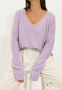 Trendyol Strickpullover - purple