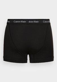 Calvin Klein Underwear TRUNK 3 PACK COTTON STRETCH - Úzke boxerky - camel/black/ red carpet
