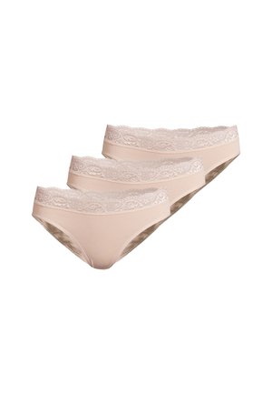 3ER PACK BOUTIQUE JAZZ - Briefs - nude
