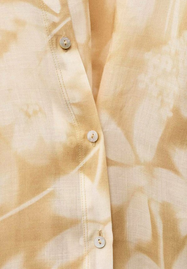 PARISI - Button-down blouse - mustard3