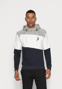 INDICODE JEANS - PESSAC - Hoodie - ecru mix Thumbnail Image 1