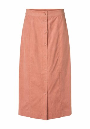 TARANN - A-line skirt - cedar wood