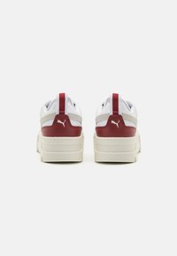 Puma MAYZE - Baskets basses - white/intense red