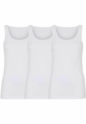 Decoy 3-PACK WITH WIDE STRAPS - Undertrøjer - white