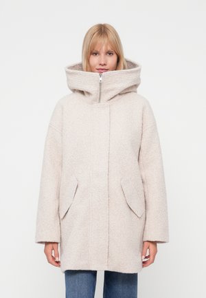 JDYNEVADA HOOD COAT - Krátky kabát - tofu