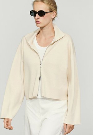 Massimo Dutti, Strickjacke - light yellow
