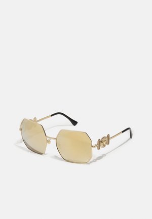 MEDUSA BIGGIE - Lunettes de soleil - gold-coloured/gold-coloured