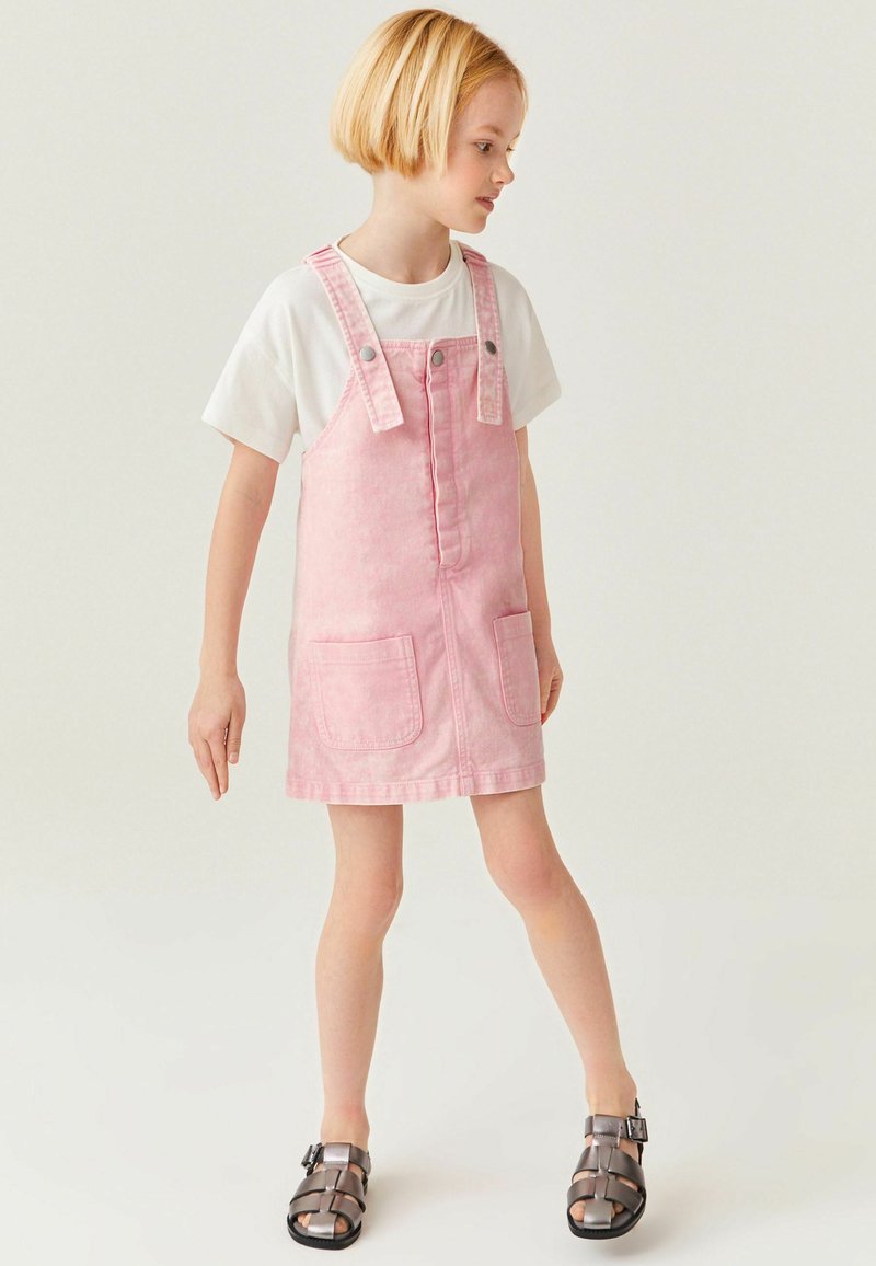 Kinder Freizeitkleider | Mint Velvet PINAFORE Jeanskleid pink - DF41369 Kinder Freizeitkleider | Mint Velvet PINAFORE Jeanskleid pink - DF41369