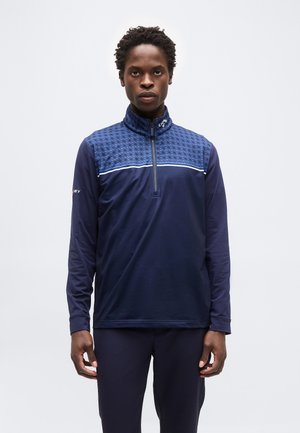 ODYSSEY PRINTED BLOCK - T-shirt à manches longues - peacoat